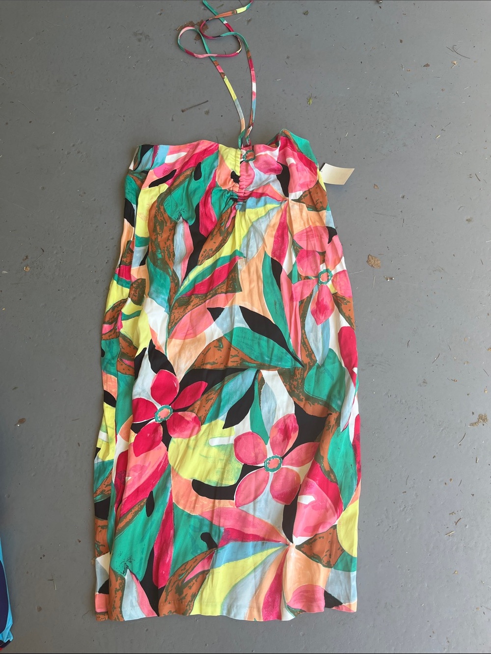 Forever 21 L NWT Floral Halter Sundress - Multicolor